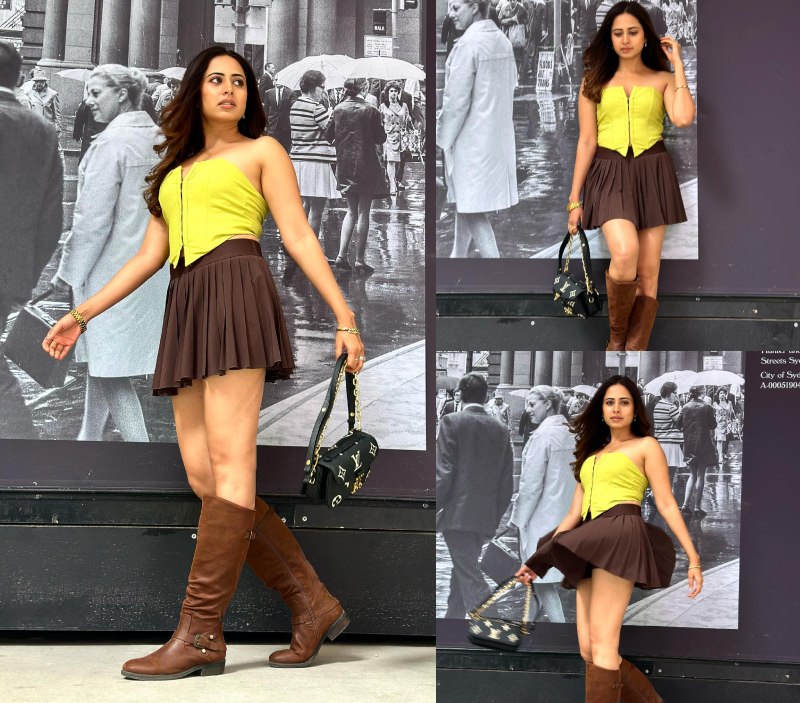 Sargun Mehta, Niti Taylor & Helly Shah Has Season's Hottest Skirt Top Trend, Take Cues 866362