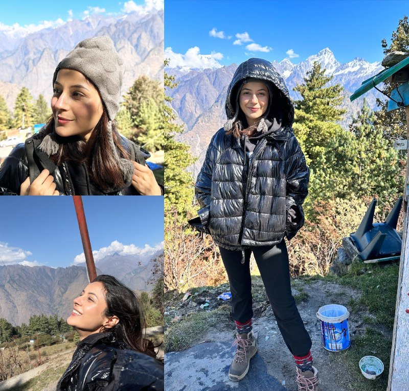 Shehnaaz Gill in in sync with ‘mother earth’ and ‘mountains’ 867737