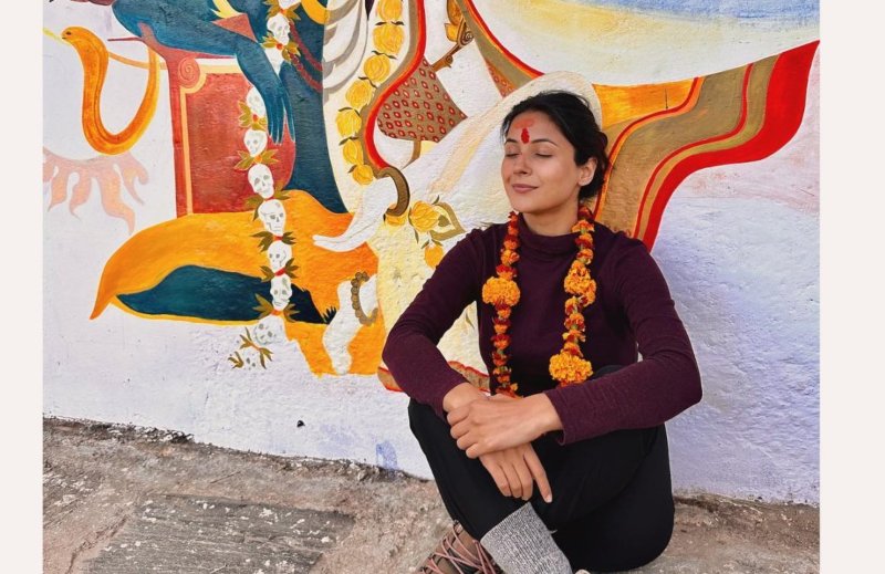 Shehnaaz Gil's Meditation Pose From Her Travel Escapade Catches Attention; Take A Look 870104