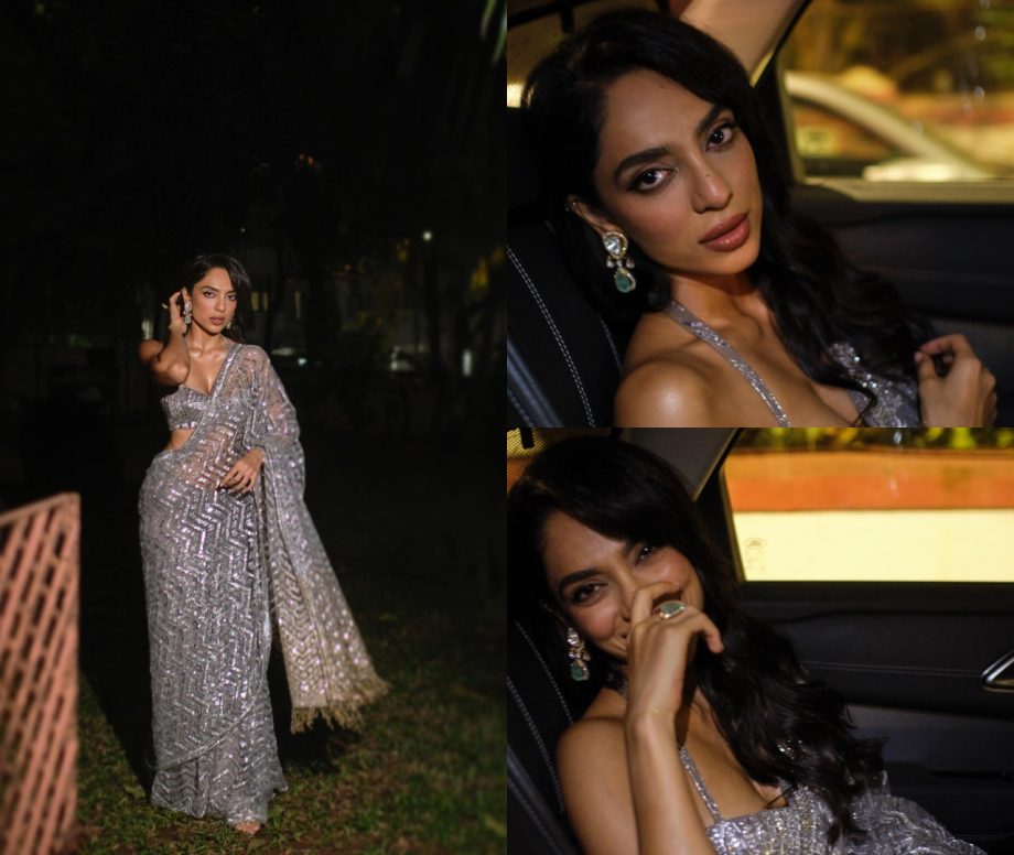 Sobhita prompts glam galore in silver sequinned Manish Malhotra saree [Photos] 867880