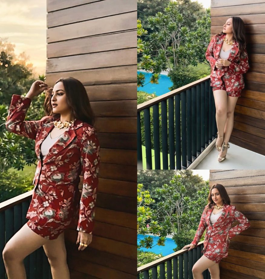 Sonakshi Sinha gives power dressing a floral twist, take cues 870585