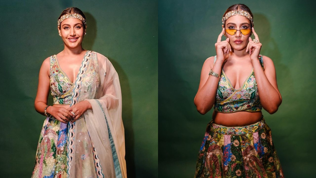 Surbhi Chandna Serves Princess Vibe In Colorful Contemporary Lehenga, Take A Look 868084