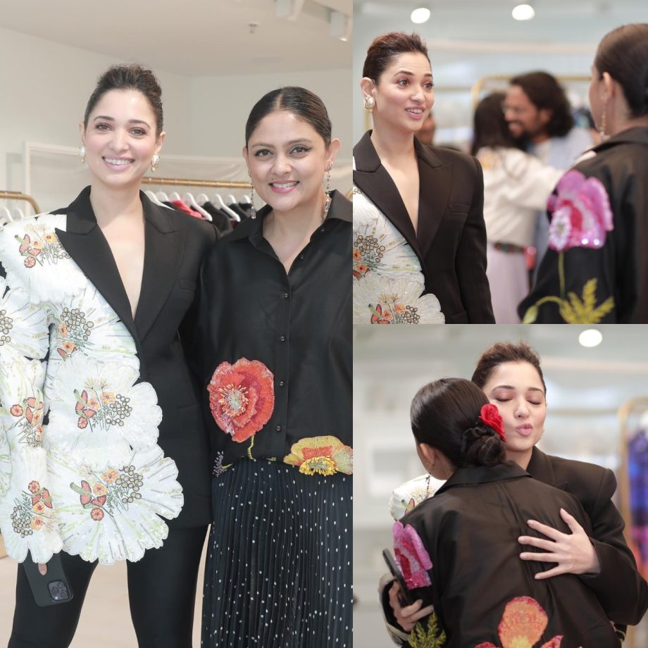 Tamannaah Bhatia's Floral Spin To Her Bossy Pantsuit Looks Classy And Cool, Take A Look 870818