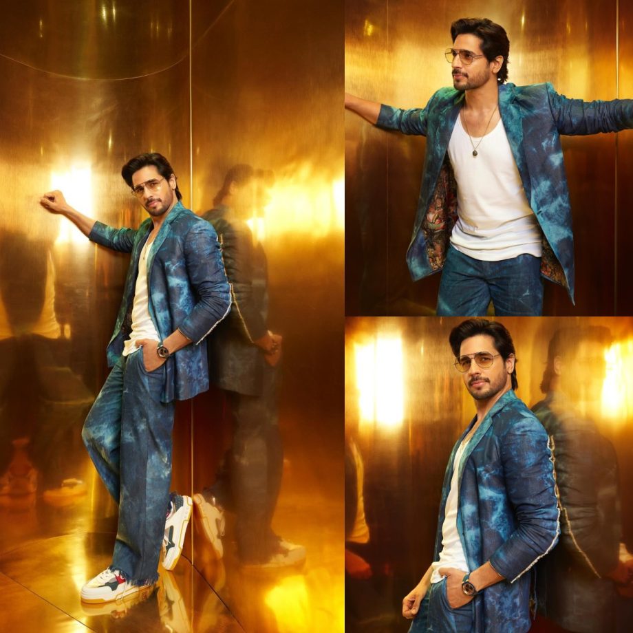 Tie-Dye Suits For Men: Bollywood actor Sidharth Malhotra’s style guide 870119
