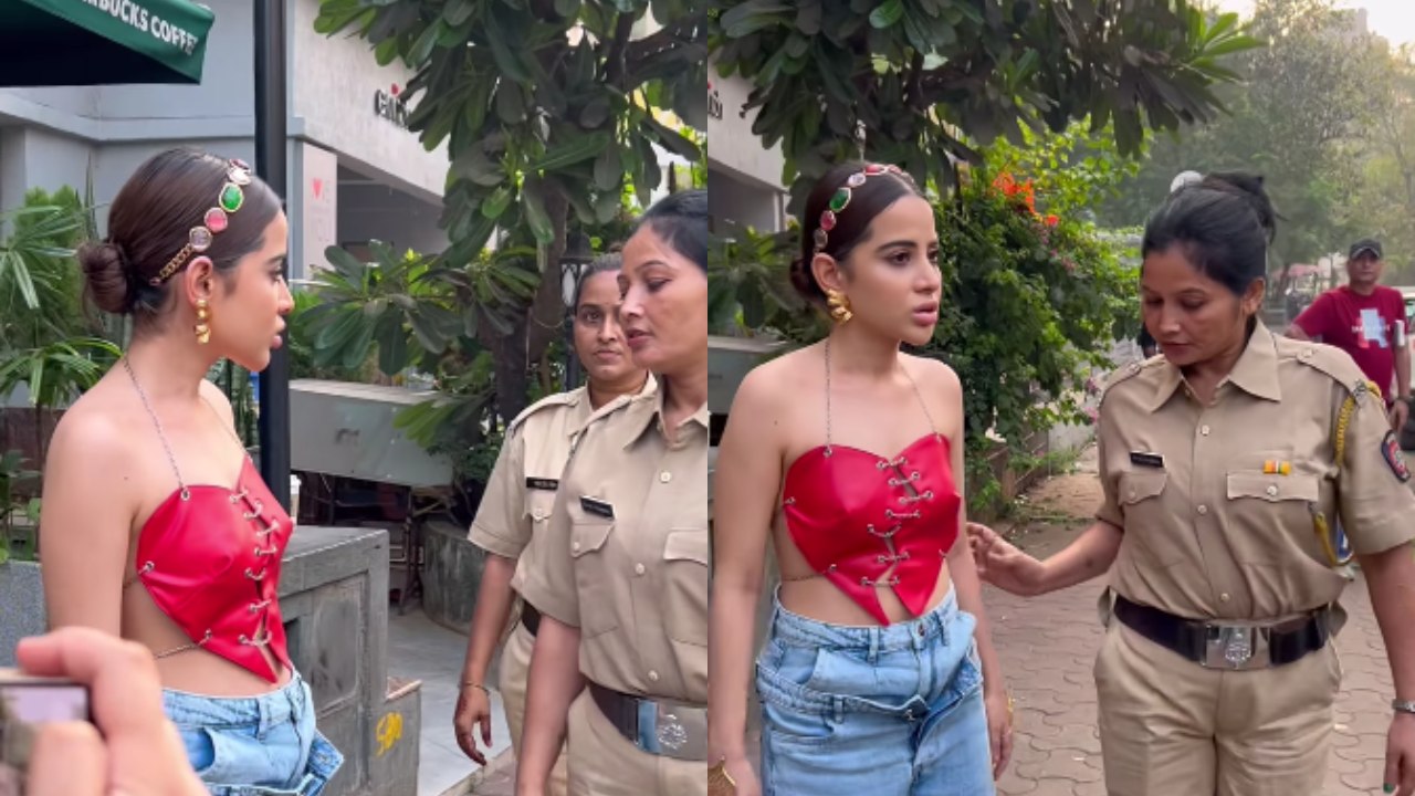 Urfi Javed Gets Arrested For Wearing Skimpy Clothes; Check The Video 866575