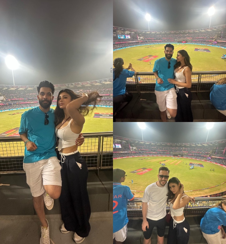 Viral Photos: Mouni Roy and Suraj Nambiar’s post-game rendezvous after India’s win leaves internet awed 869133