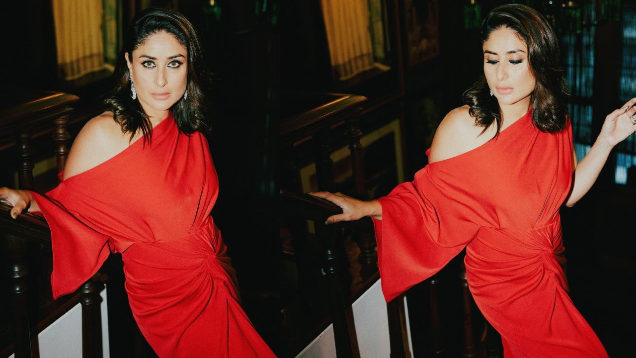 What Sass! Kareena Kapoor Paints The Town Red In Hot One-shoulder Dress