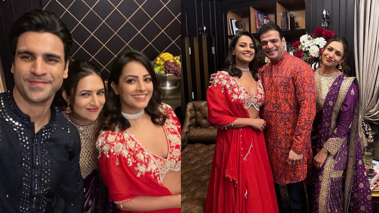 Yeh Hai Mohabbatein Actors Divyanka Tripathi, Karan Patel and Anita Hassanandani Pose Big With Smiles; Check Here 868897