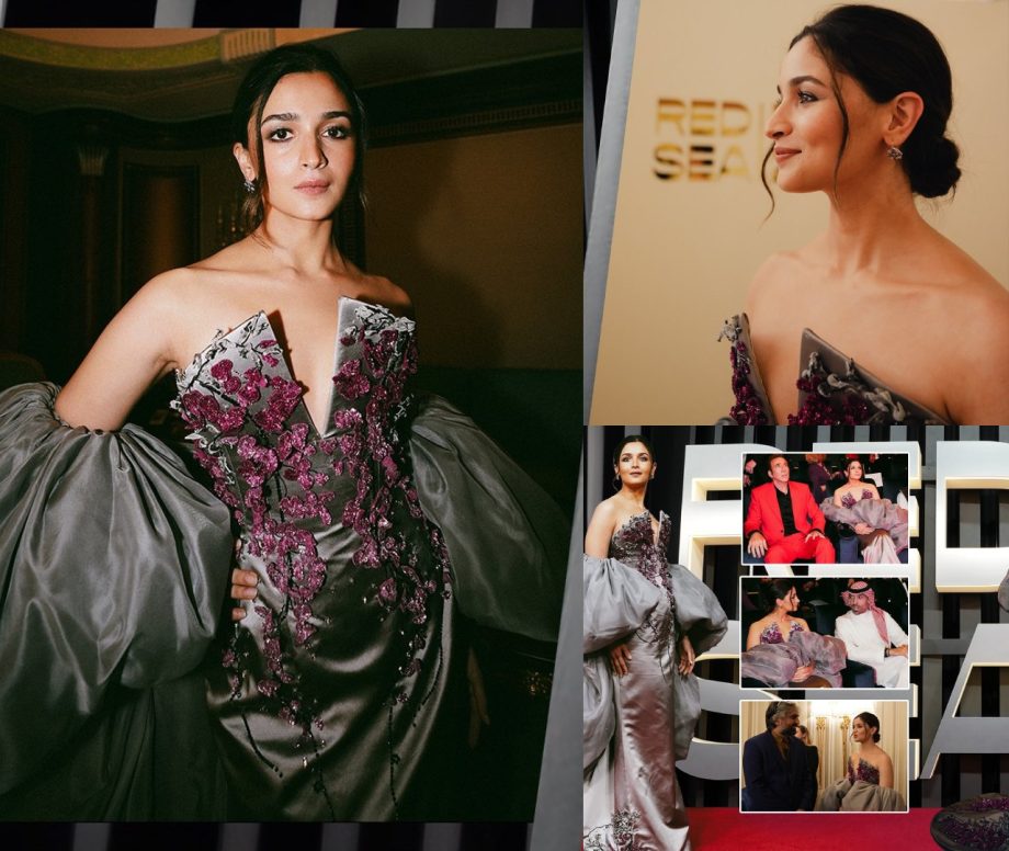 Alia Bhatt’s classic column gown makes a statement for puff sleeves, check out 872966