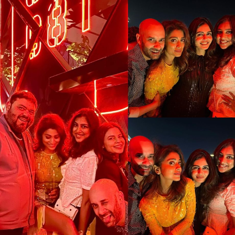 All Smiles! Inside Shriya Saran’s Hyderabad night out with friends [Photos] 875251