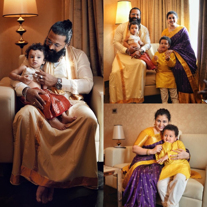 An absolute family man, Rishab Shetty encompasses beautiful memories with his family! 873293