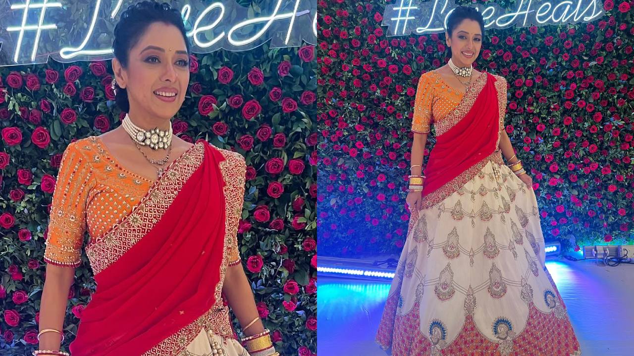 Anupamaa actress Rupali Ganguly is regal personified in embellished lehenga saree 874130