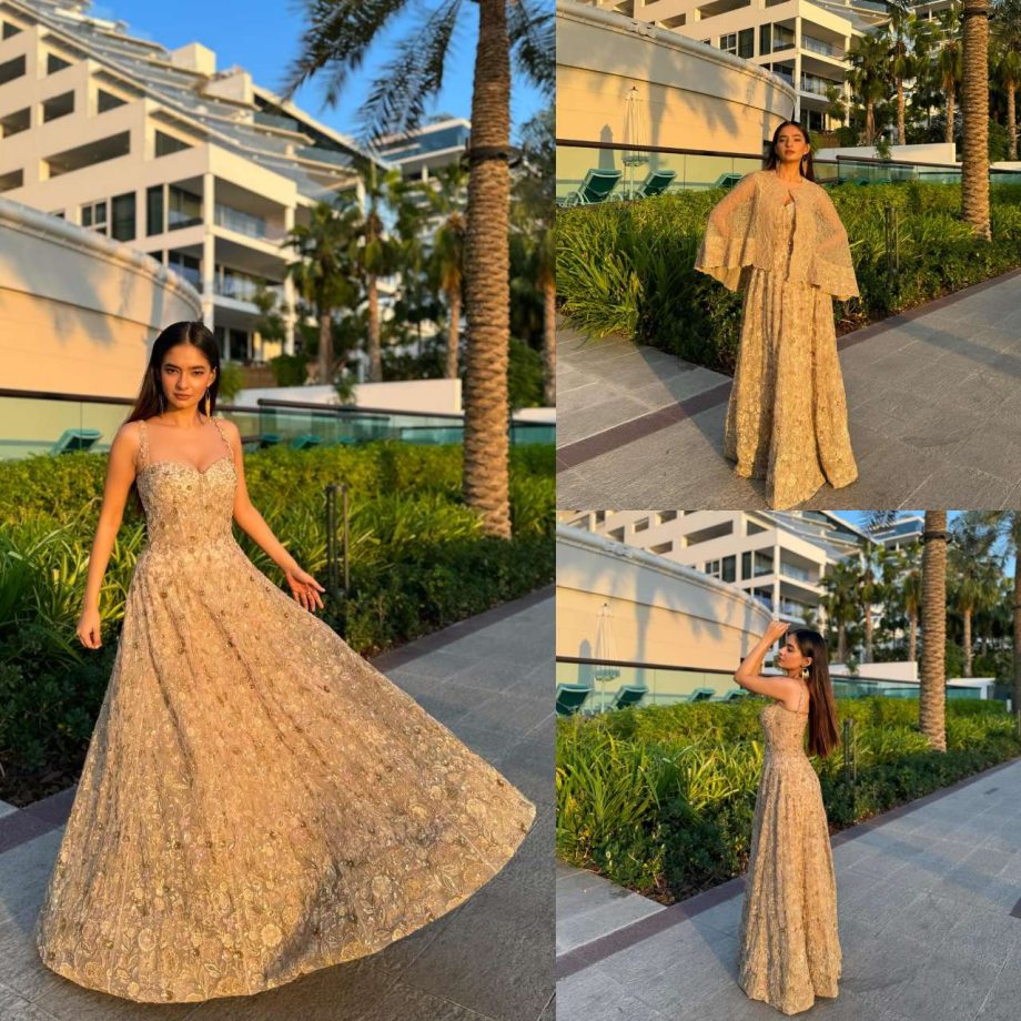 Anushka Sen flaunts her sunkissed glow in intricate embroidered ethnic gown [Photos] 871952