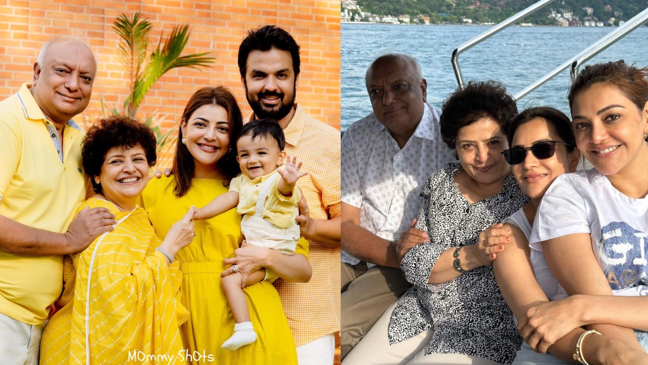 Kajal Aggarwal celebrates father Vinay’s birthday with a heartfelt note