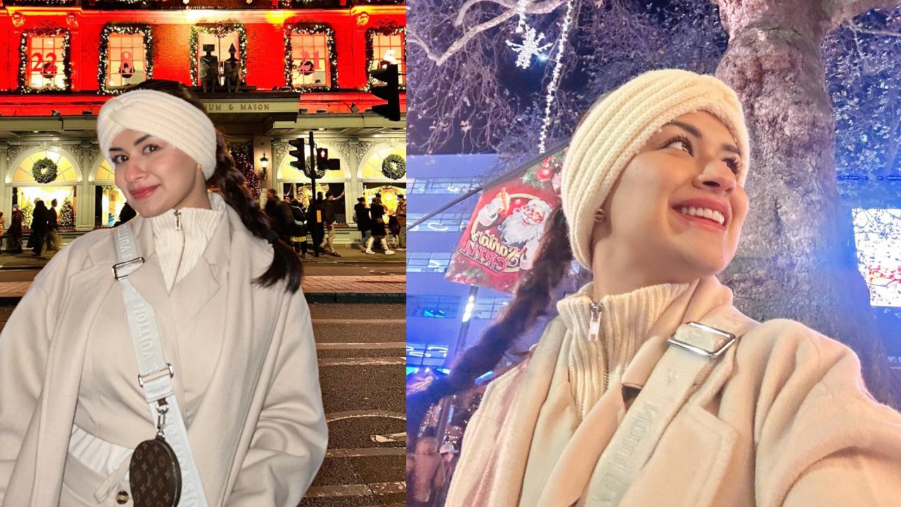 Avneet Kaur celebrates Christmas in London, see photos