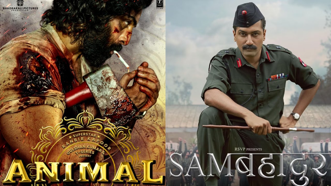 BO Battle: Ranbir Kapoor’s Animal crosses 100 crores, Vicky Kaushal’s Sam Bahadur steady with 9.25 crores