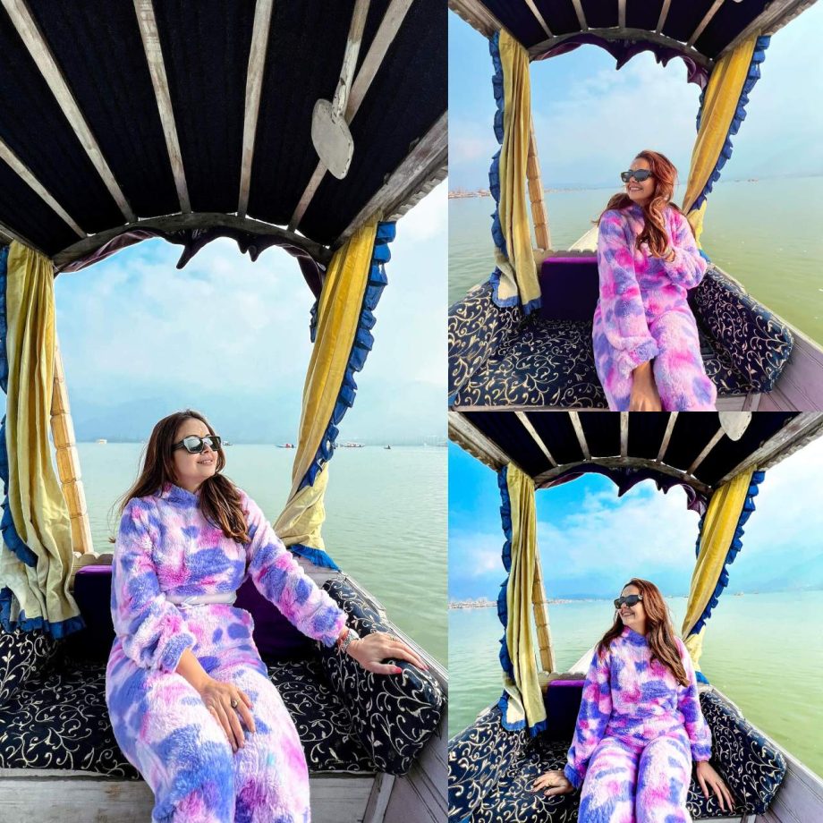 Devoleena Bhattacharjee Treats Herself With Beautiful Views Of Dal Lake, See Photos 874938
