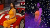 Dhvani Bhanushali Enjoys A Ferrari Ride On Her Abu Dhabi Vacation 873373