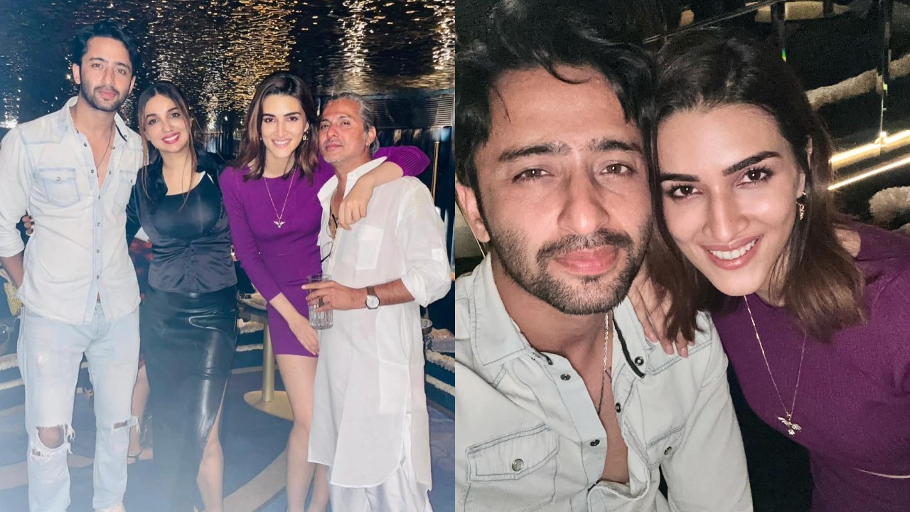 Do Patti BTS: Kriti Sanon and Shaheer Sheikh caught all candid, check out