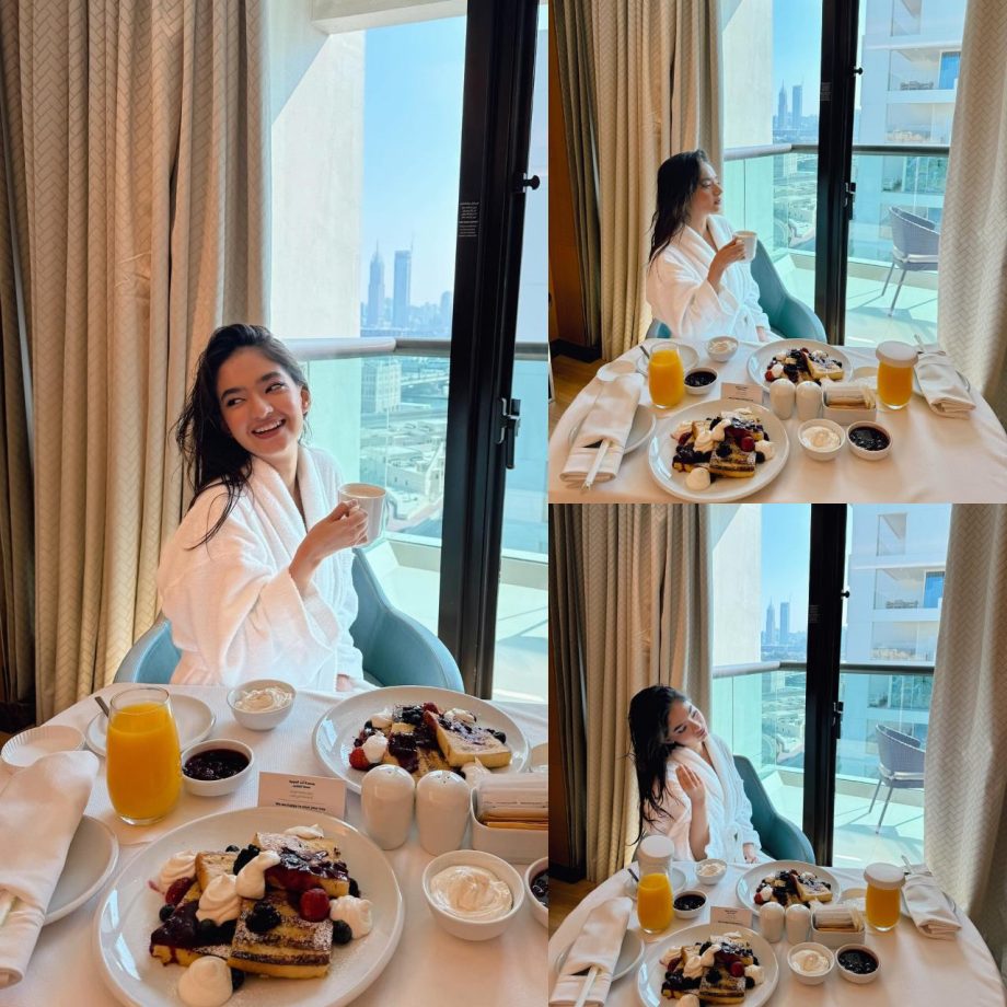 Dubai Diaries: Anushka Sen enjoys a scrumptious breakfast meal, see photos 871800