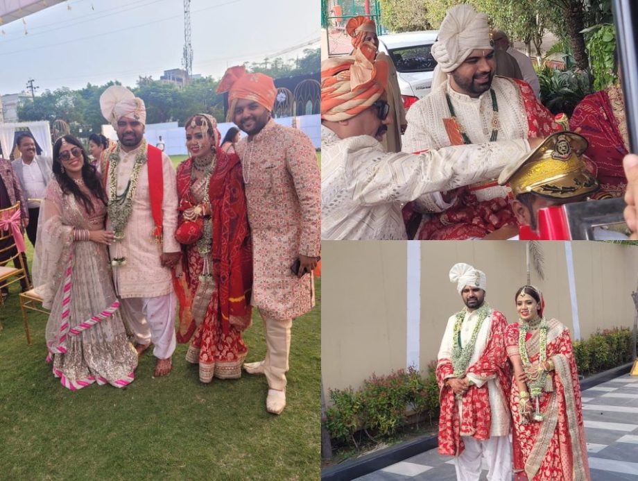 Golden Moments Captured: Prateek Sharma's Wedding Day Bliss 873898