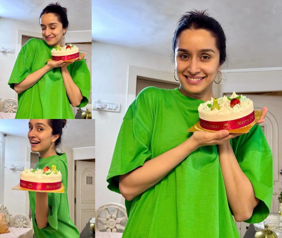 Happy Christmas: Shraddha Kapoor celebrates with delectable cheesecake 875389