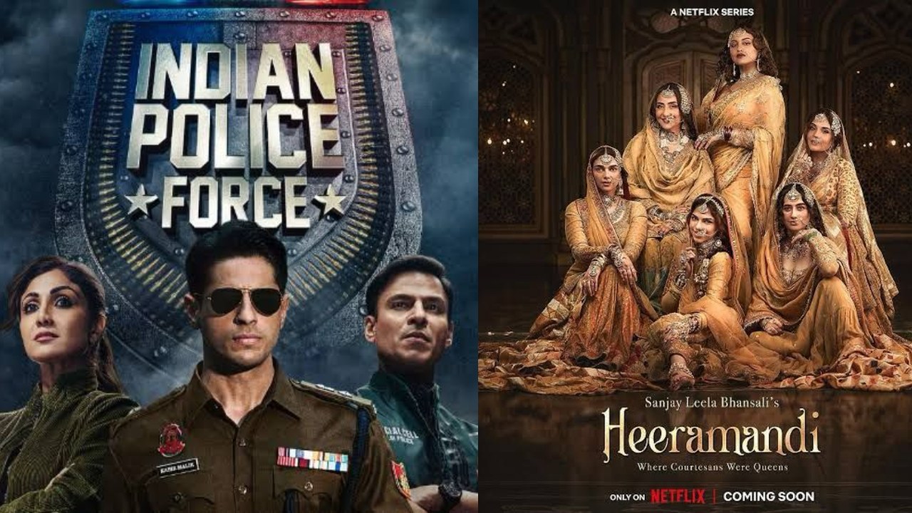 Heeramandi and Indian Police Force, the two biggest OTT series to look forward to in 2024