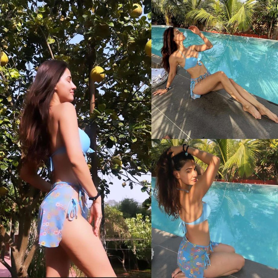 In Photos: Disha Patani Looks 'Too Hot' In Blue Bikini