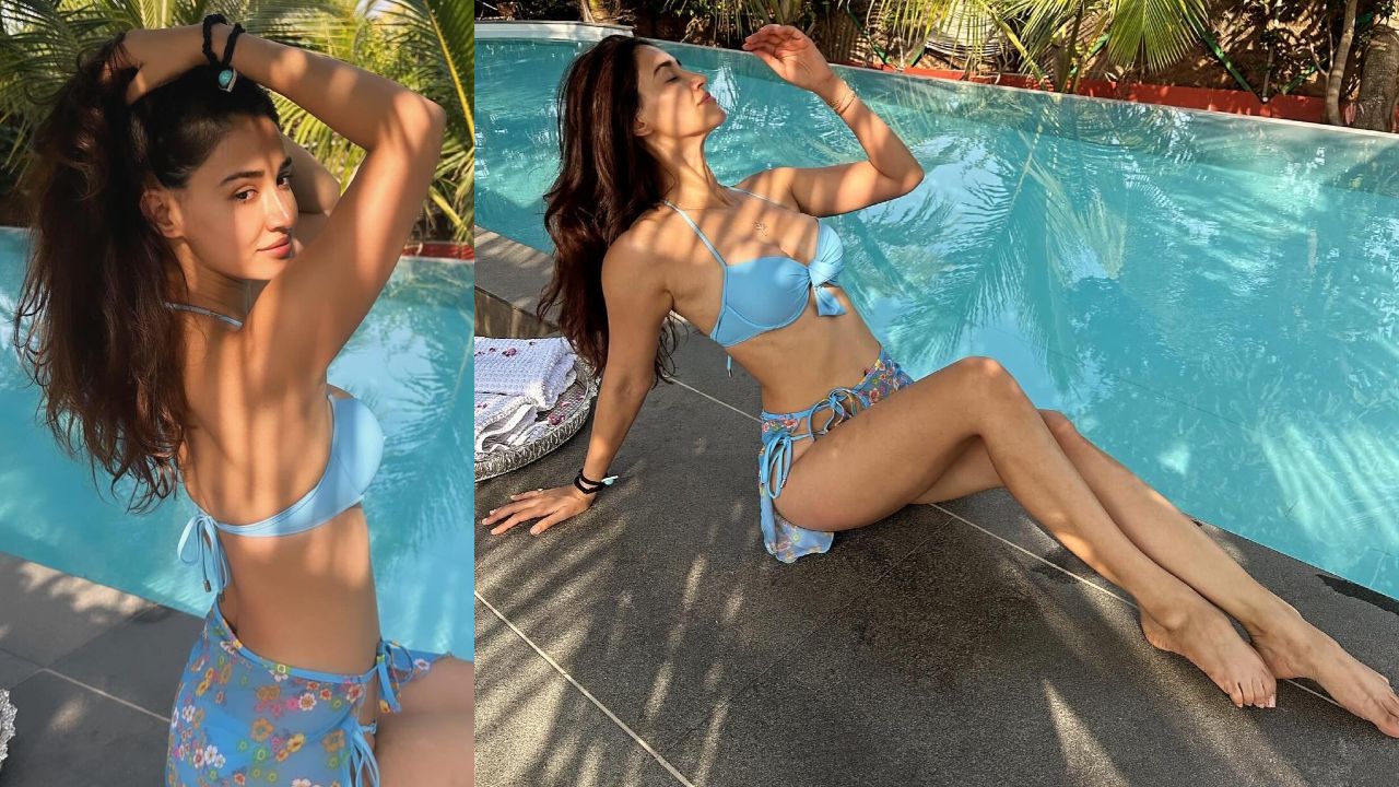 In Photos: Disha Patani Looks 'Too Hot' In Blue Bikini 875731