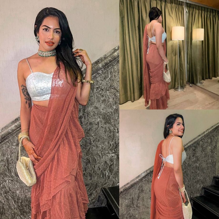 In Photos: Gamer Sharkshe's Unbound Love For Sarees 873729