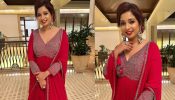 In Photos: Shreya Ghoshal's 'Ishq' With Red Anarkali Suit 874613