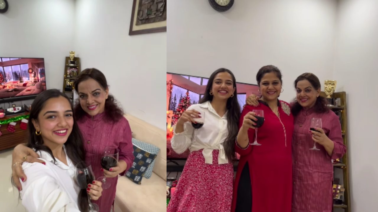 Inside Ahsaas Channa’s Cozy And Fun Filled Christmas Celebration
