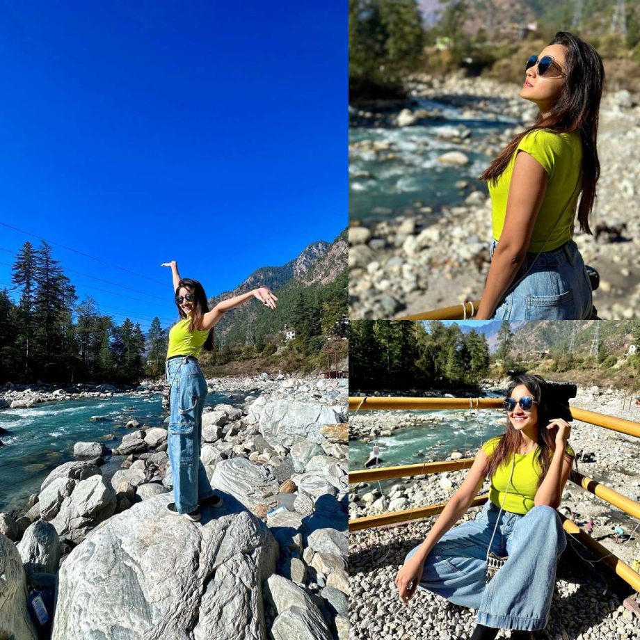 Inside Ashi Singh's Mesmerizing Vacation In Valleys With Blue Skies 873092