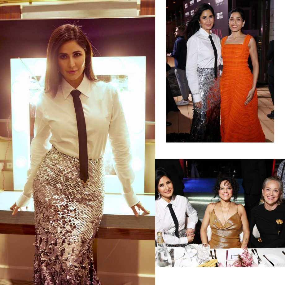Katrina Kaif exudes corporate glam in sequined skirt suit 871955