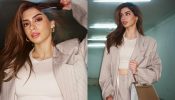 Khushi Kapoor Boss It Up In Beige Three-piece Co-ord Set, Take Cues 876268