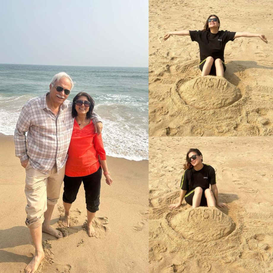 Love Birds: Shraddha Arya builds ‘sand castle’ with husband Rahul Nagal 875889