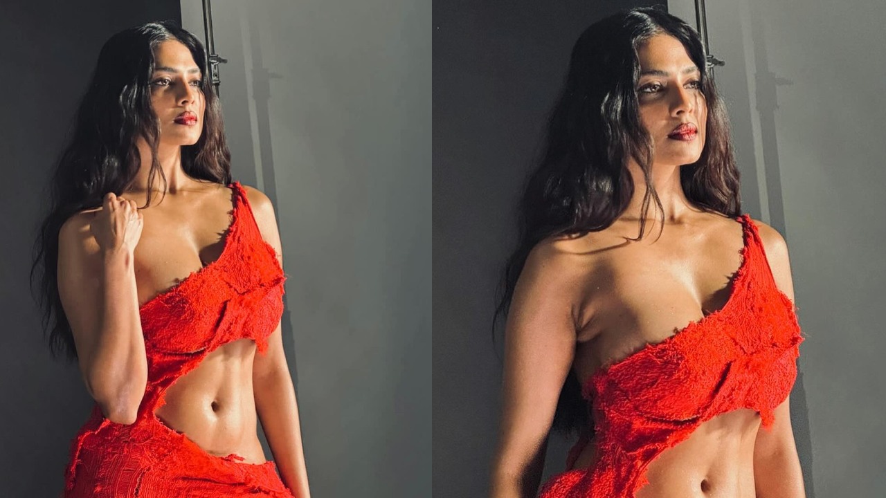 Malavika Mohanan is sensuality personified in red cutout dress, see photos 875255