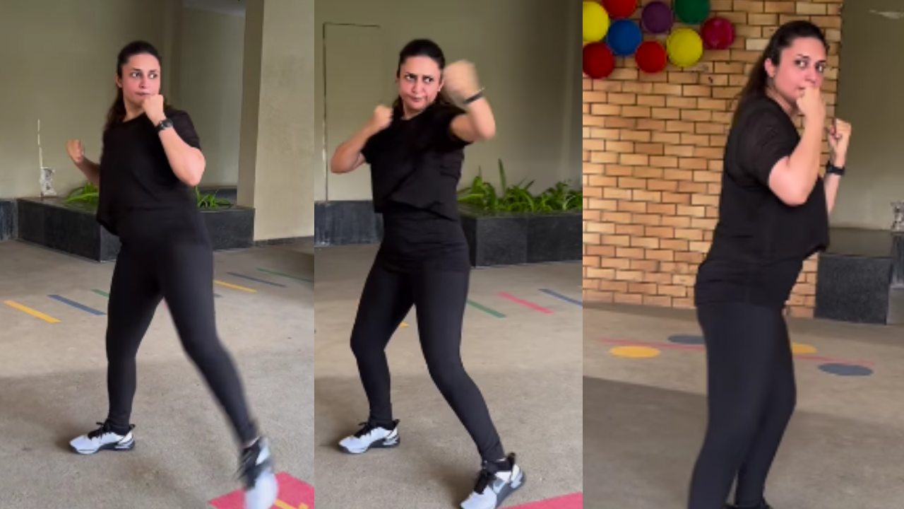 Monday Motivation! Divyanka Tripathi seeks “perseverance” as she aces kickboxing [Video]