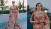 Neeti Mohan is beauty to behold in heavy embellished beige lehenga set, see photos 873361