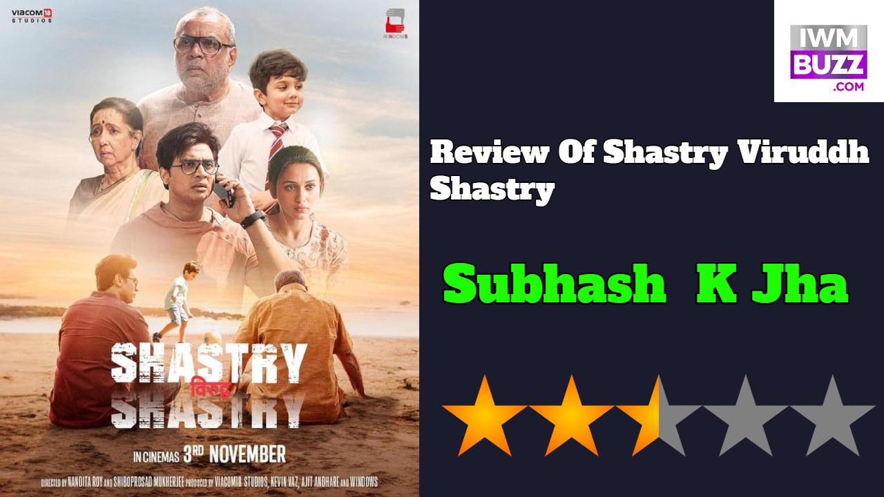 Review: Shastry Viruddh Shastry Paresh Rawal Cannot Match Soumitra Chatterjee In This  Remake Of A Bengali Film