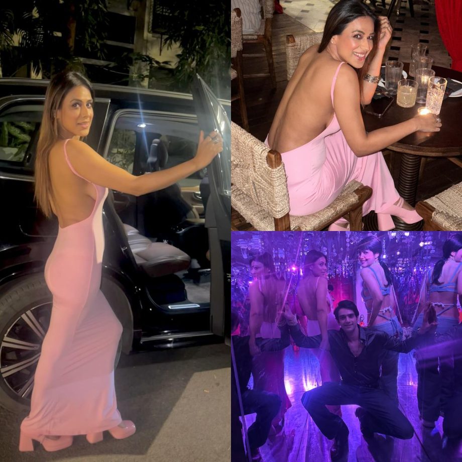 Party Wear For Girls: Style up in pink backless bodycon like Nia Sharma 876324