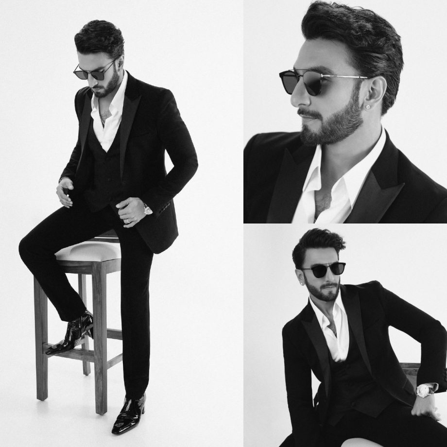[Photos] Ranveer Singh makes a case for Tuxedo suit, here’s how 875660