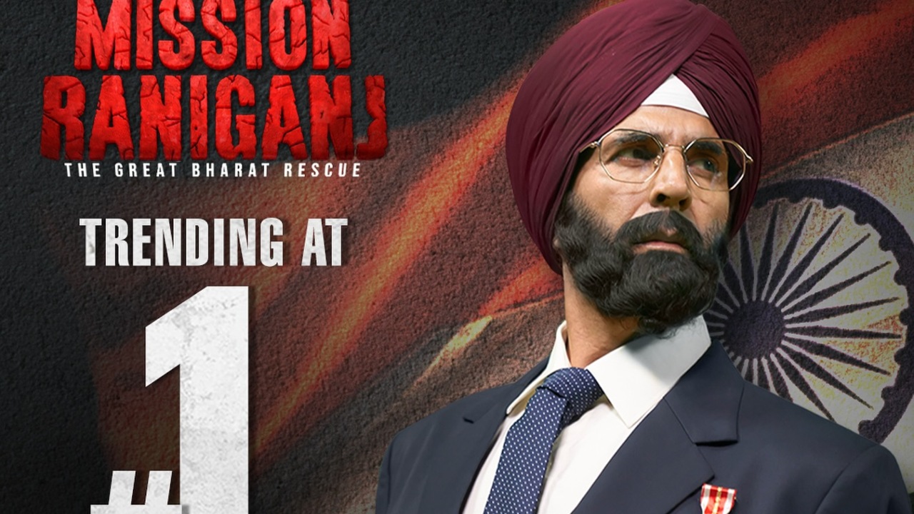 Pooja Entertainment’s ‘Mission Raniganj’ is trending globally on Netflix at the No. 1 in the non-English category!