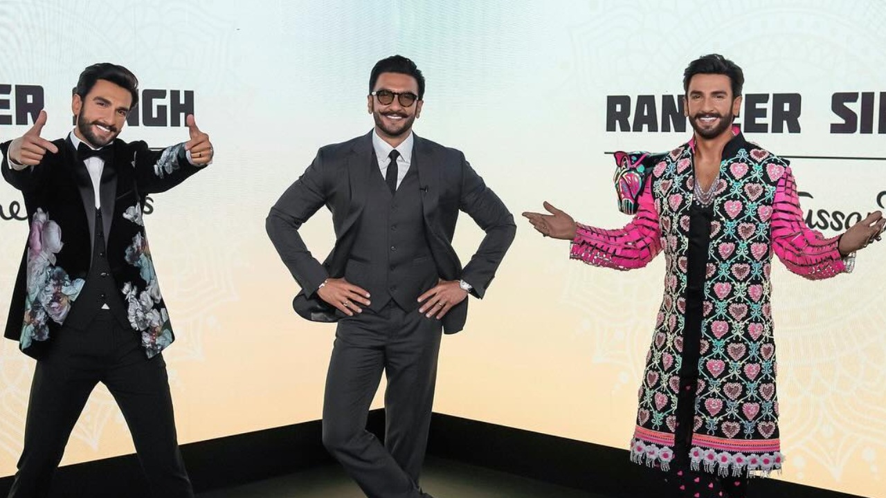RANVEER SINGH LAUNCHES NEW MADAME TUSSAUDS FIGURES IN LONDON 874324