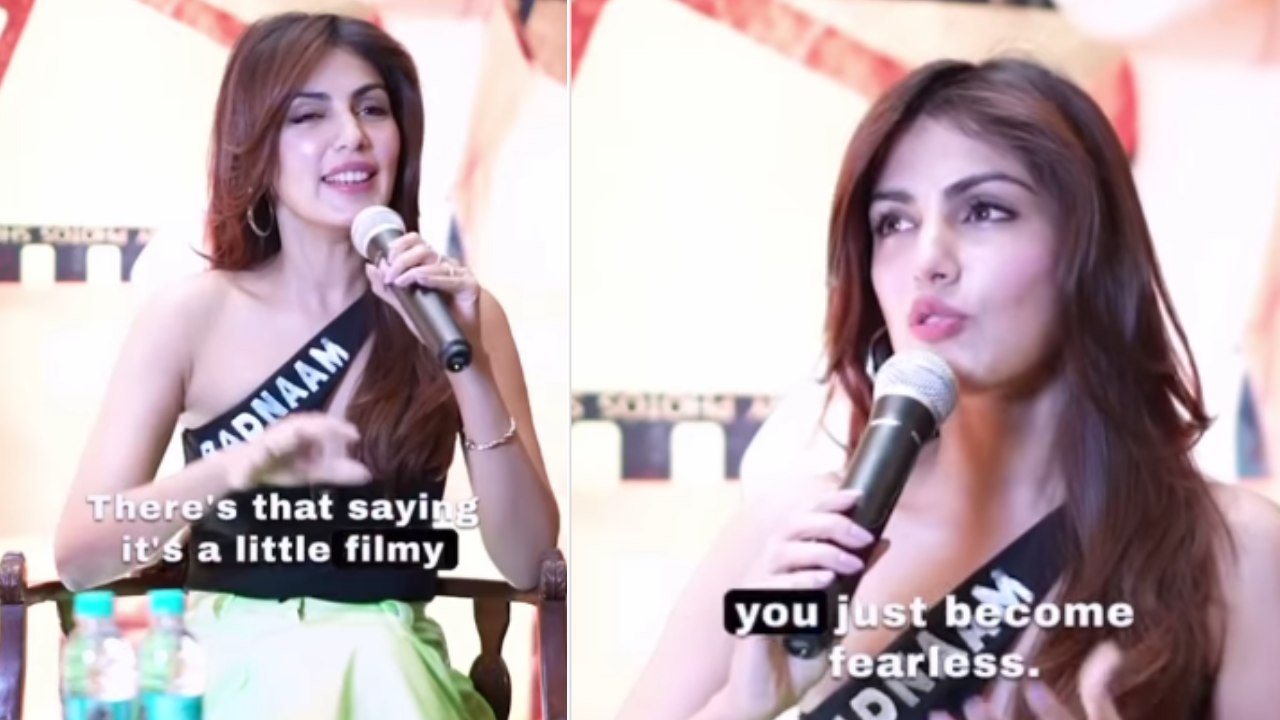 Rhea Chakraborty opens up about fear says “I have nothing to lose, I have lost it all”