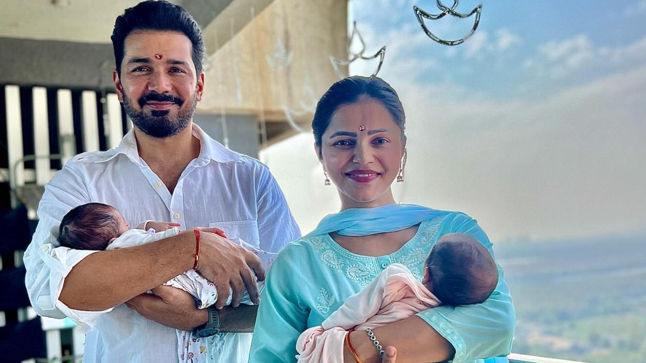 Rubina Dilaik- Abhinav Shukla Introduce Their One-Month-Old Angels, Here's What Their Names 875598