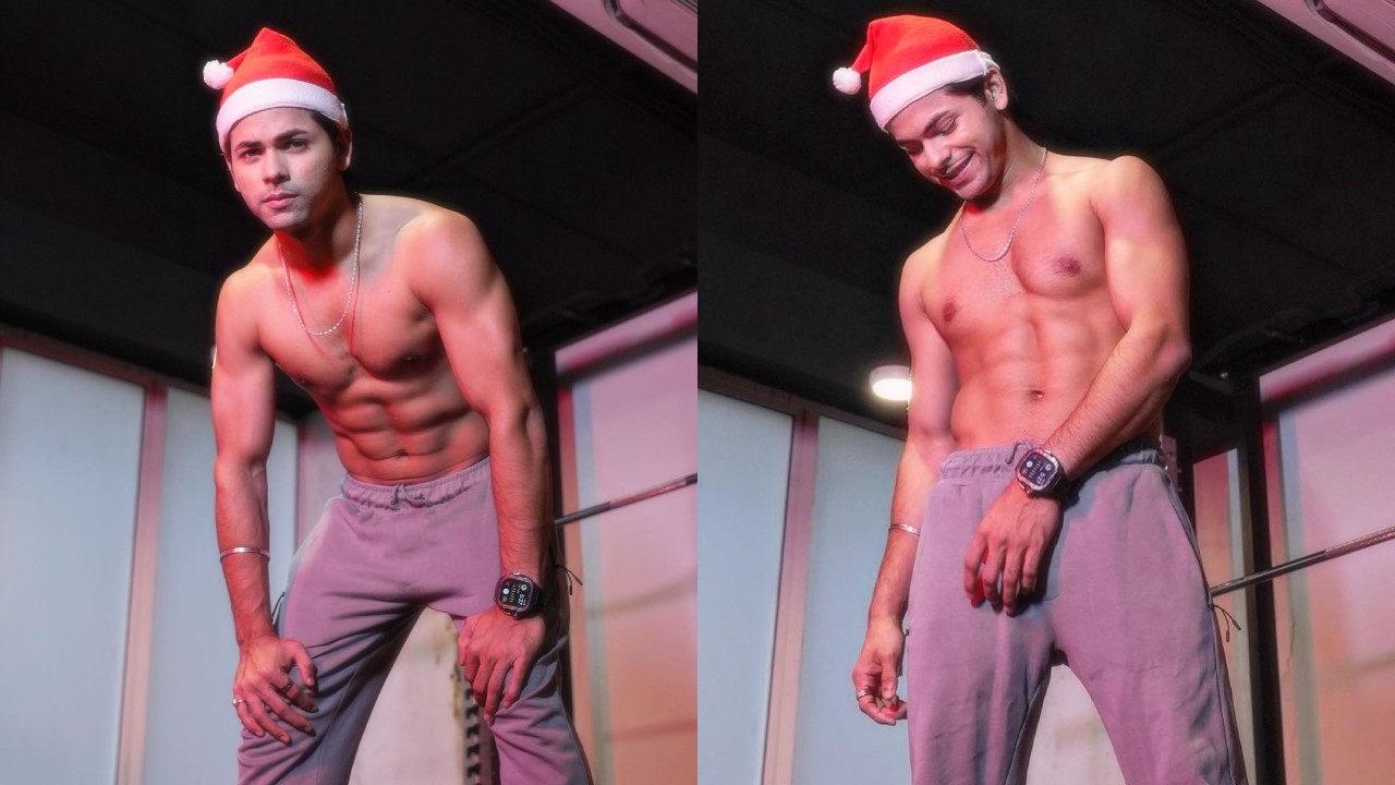 Siddharth Nigam Goes Shirtless For Christmas, Fan Says 'Hottest Santa' 875343