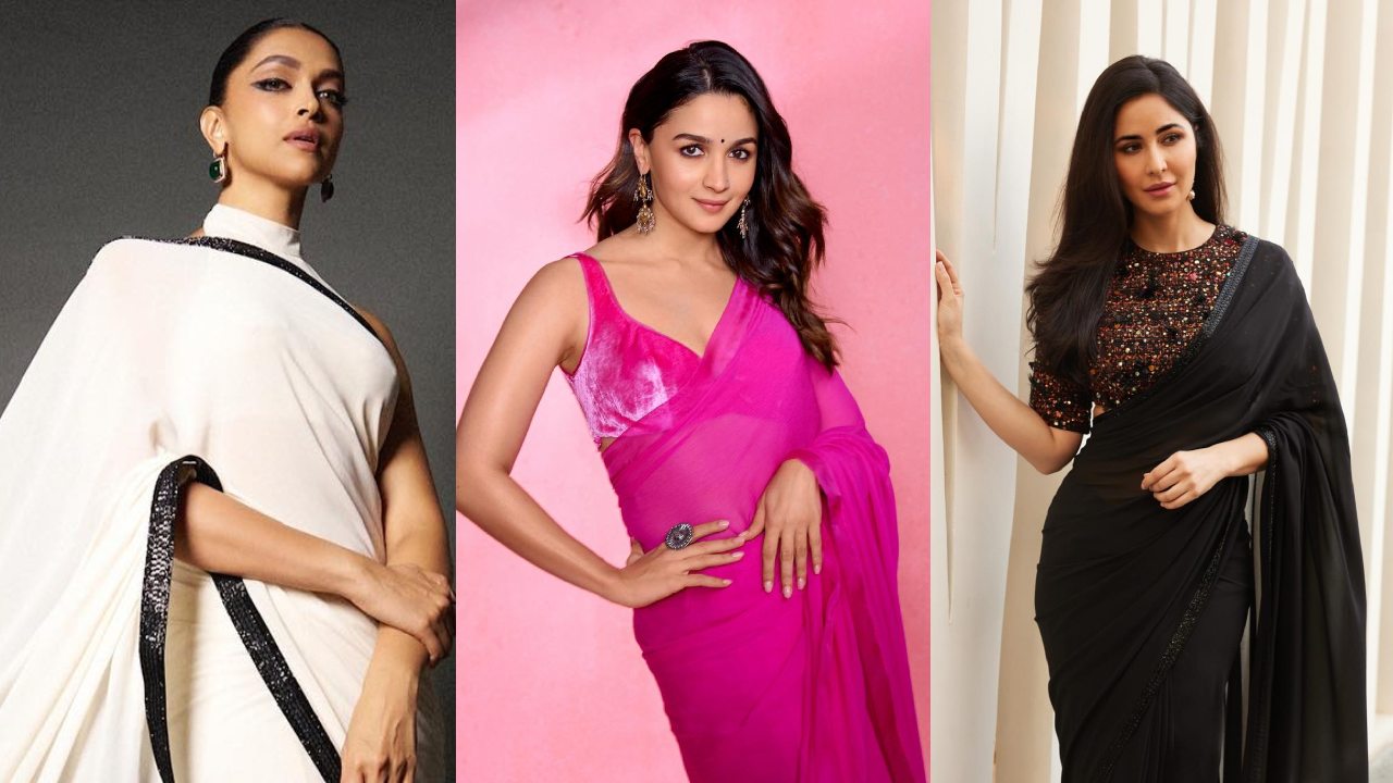 The Bollywood's Saree Code: Deepika Padukone, Alia Bhatt and Katrina Kaif’s classic picks 871745
