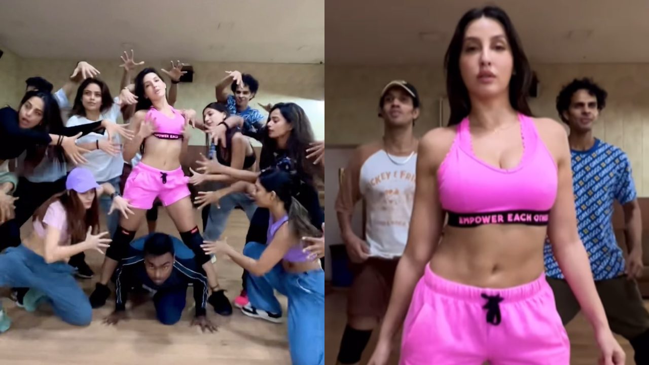 Watch: Nora Fatehi aces steamy moves in this dance rehearsal video