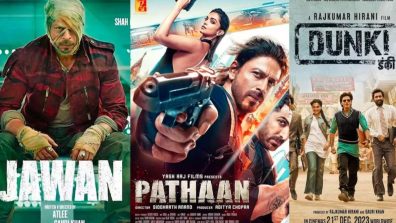 1 year of Pathaan! Jawan being the highest grossing Hindi film ever and ending the year with the heart-warming Dunki, Shah Rukh Khan has 3 out of the top 5 films of the year 2023!